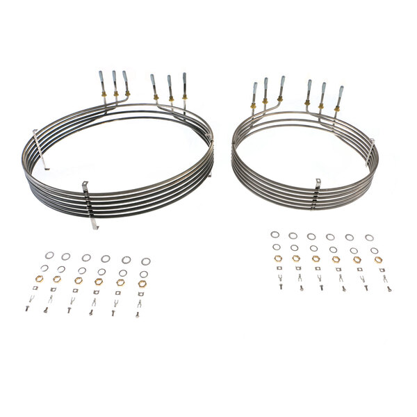 An Alto-Shaam EL-3853 element assembly kit with coiled heating elements and assorted installation hardware.