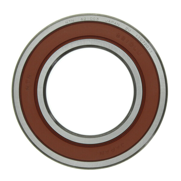 A close-up of a Doyon Baking Equipment roller bearing with rubber and metal parts.