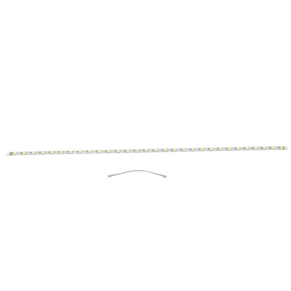 A close-up of a Randell light strip with a small wire strip.