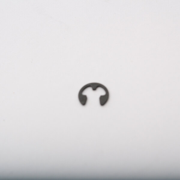 A Berkel E Ring on a white surface with black lines.