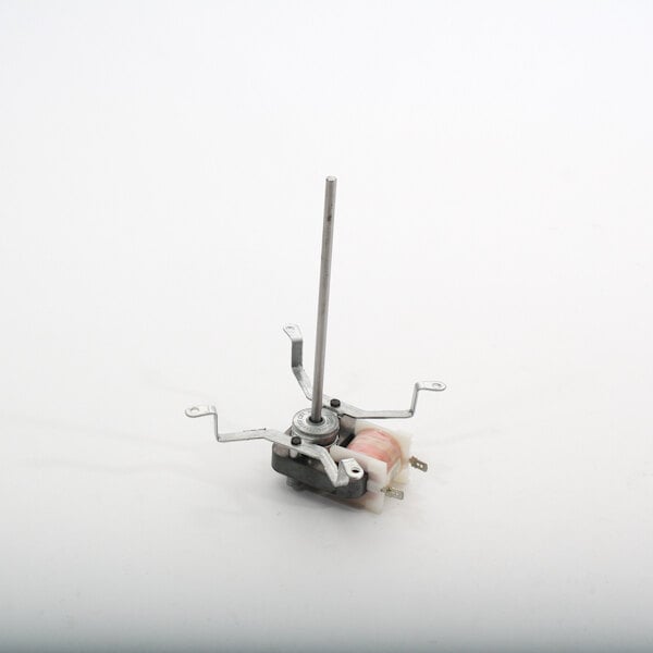 A Randell commercial refrigeration fan motor with a long metal rod.
