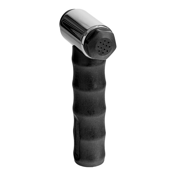 A black and silver Alto-Shaam hand sprayer with a black plastic tube and metal cap.