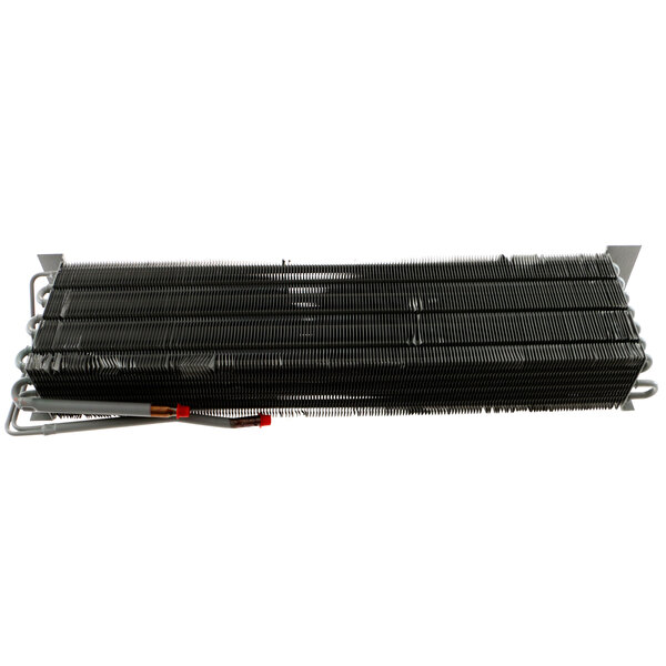 A black metal Randell evaporator coil.