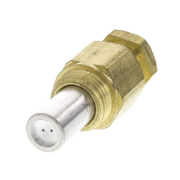 a close-up of a metal cylinder