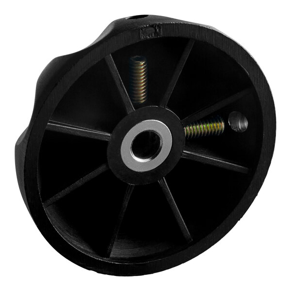 A large black oven knob without an arrow, designed for Blodgett ovens.