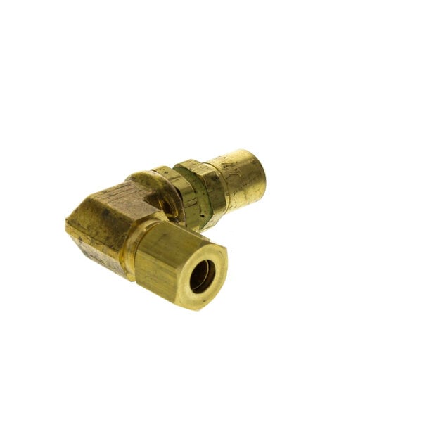 A US Range 47F brass orifice fitting with a threaded end.