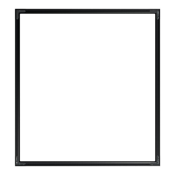 An Alto-Shaam black rectangular oven gasket.