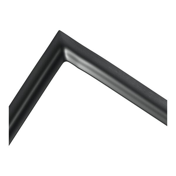 A black corner of a Blodgett Hv100 blade gasket.