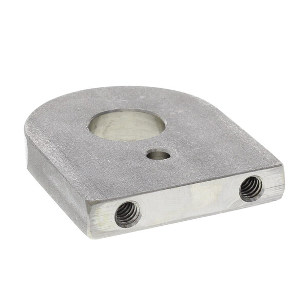 a close-up of a metal piece