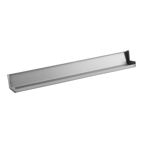 A stainless steel burner radiant cover for an Imperial Range.