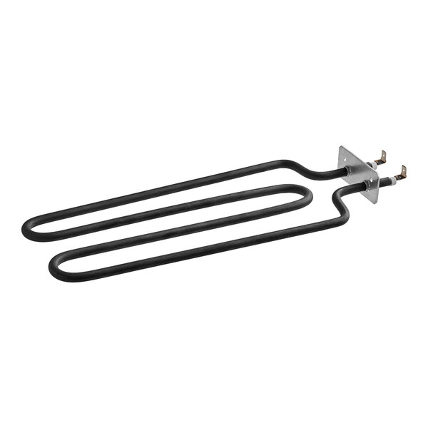 A Metro RPC13-370 M shaped heating element with black wires.