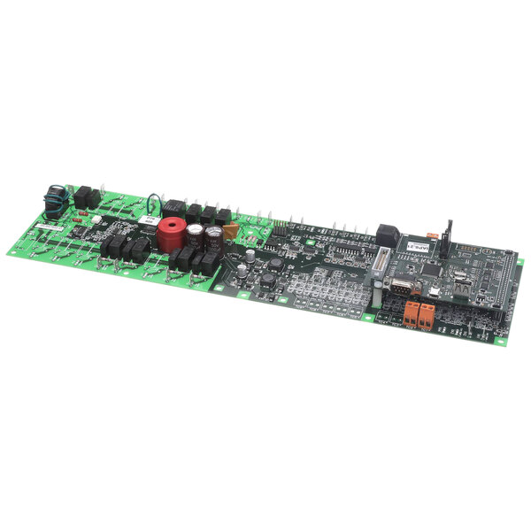 A green Vulcan GPU board with many components.