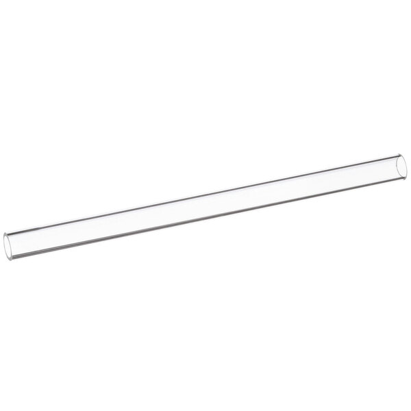 A clear glass gauge for a Grindmaster-Cecilware coffee machine on a white background.