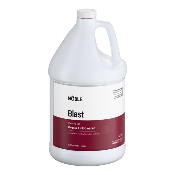 Noble 1 Gallon / 128 oz. Blast Ready-to-Use Liquid Oven & Grill Cleaner