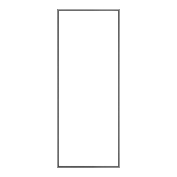 A white rectangular gasket with a black border.