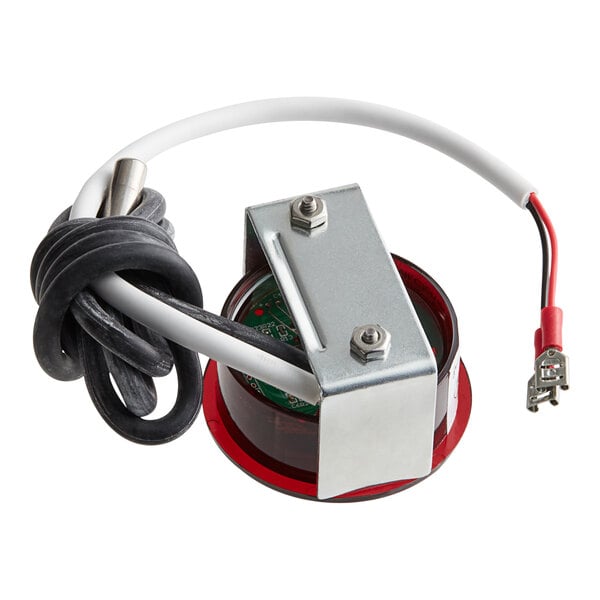 A Metro digital thermometer with a wire.