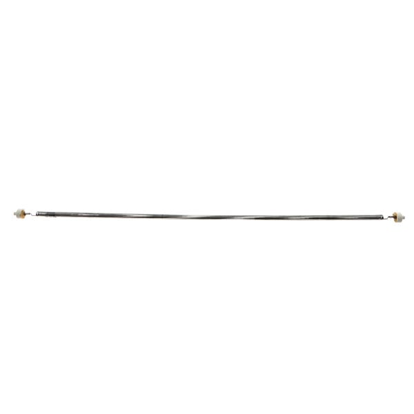A Vulcan 240v 1800w heater with a long metal rod and white balls on the end.