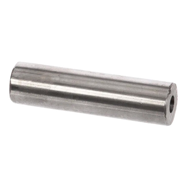 A cylindrical metal core component.