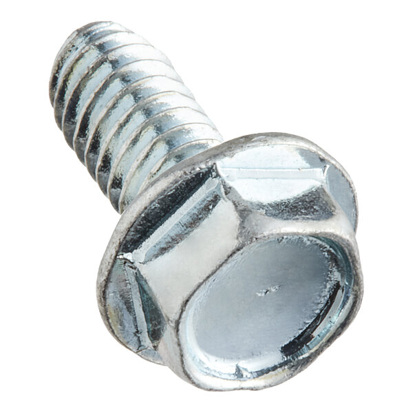 A close-up of a Vulcan hex head screw.