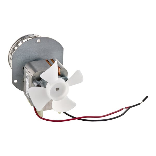 A Henny Penny 25753 motor assembly with wires.