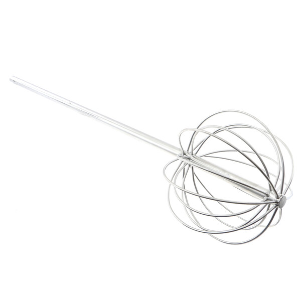 A silver Legion WS-11 Kettle Whip Spherical on a white background.