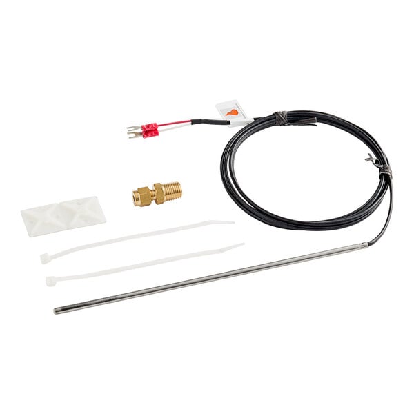 A Baxter thermocouple kit with black, red, and white connectors.