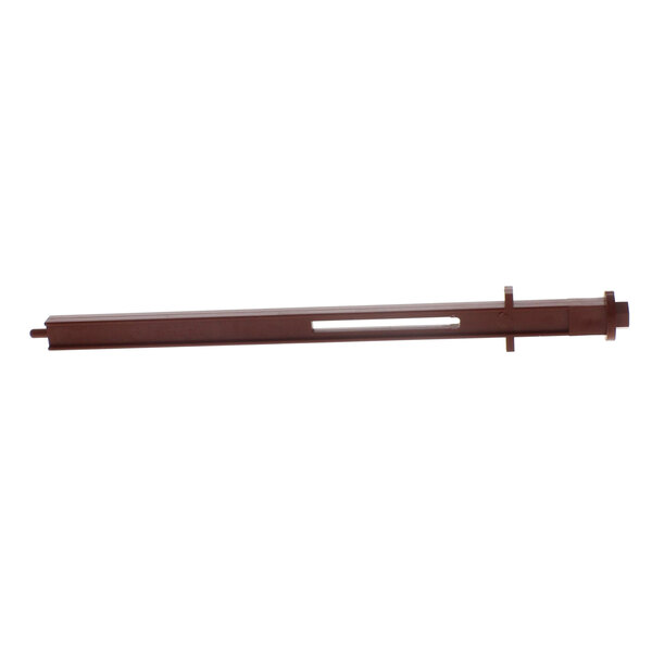A brown metal Scotsman float stem.