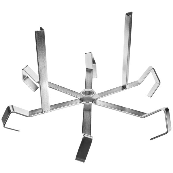 A Cornelius agitator assembly with four metal arms.