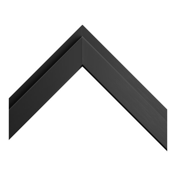 A black door seal for a warmer, designed for use with Continental Refrigerator equipment.