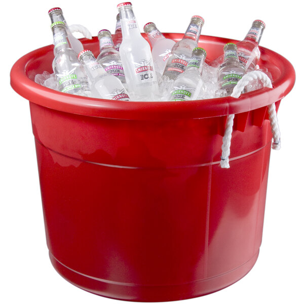 plastic beer buckets