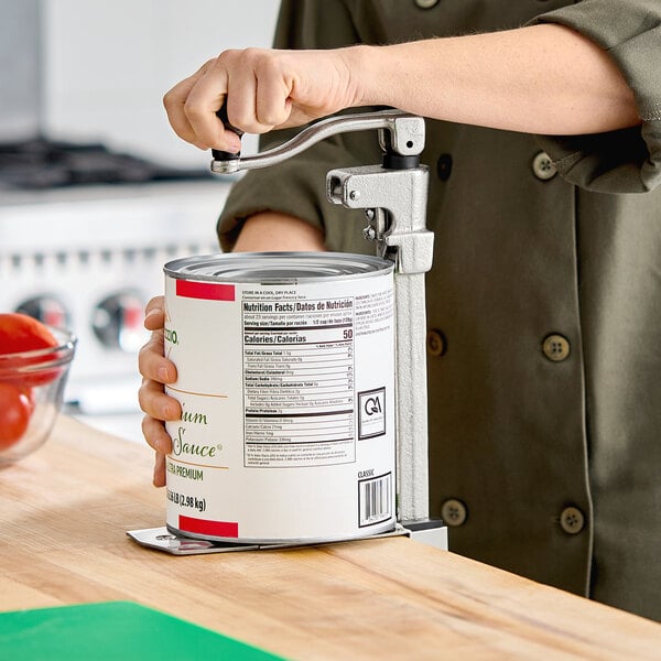 Choice Food Prep Light Duty Manual Can Opener with Base