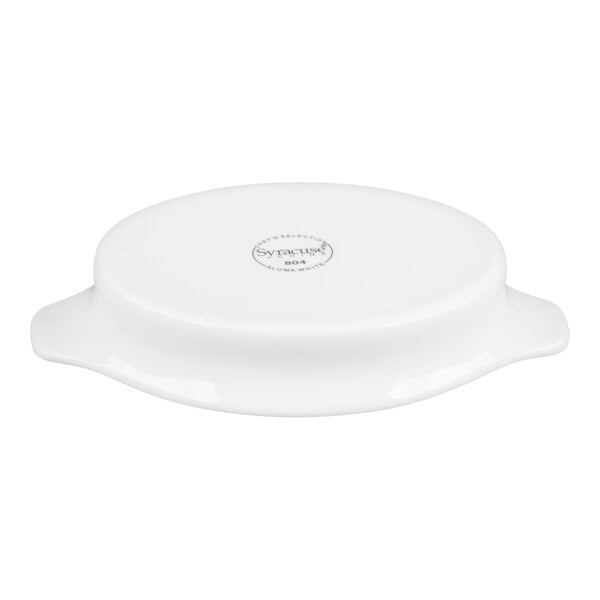 Libbey 911194804 Reflections 8 oz. Aluma White Medium Porcelain Rarebit - 24/Case
