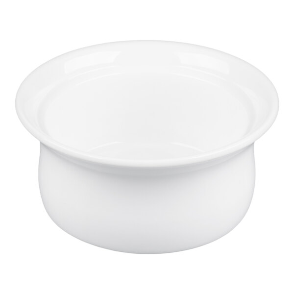 Libbey 911194808 Reflections 11 oz. Aluma White Small Porcelain Casserole Dish - 24/Case