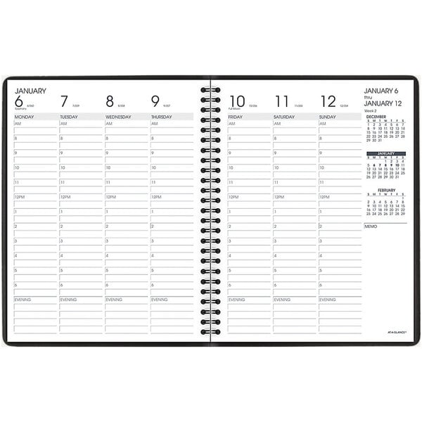 2021 Weekly Appointment Book/Hourly Planner 2021 8" X 10 Weekly Planner 2021 