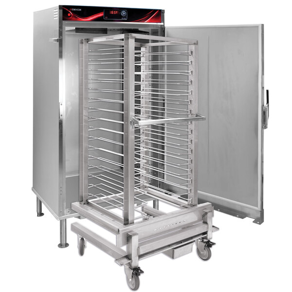 Cres Cor Rh Ua16 D Insulated Full Height Stainless Steel Roll In Holding Cabinet With Roll In Rack 208v 3000w