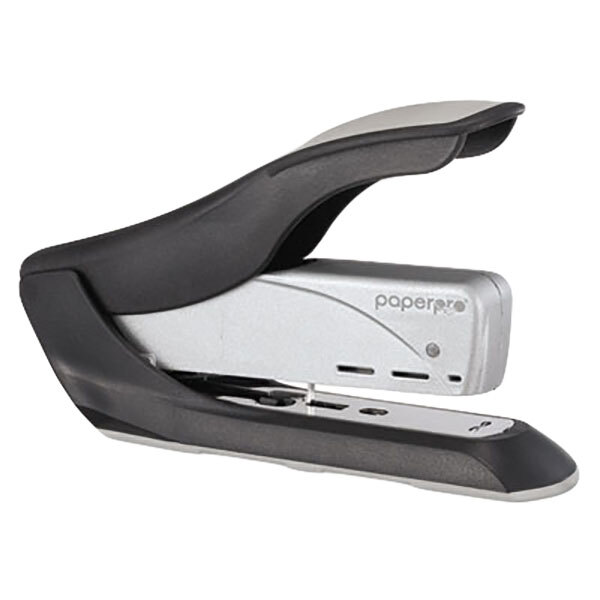 PaperPro 1210 inHANCE+ 65 Sheet Black and Silver HeavyDuty Stapler