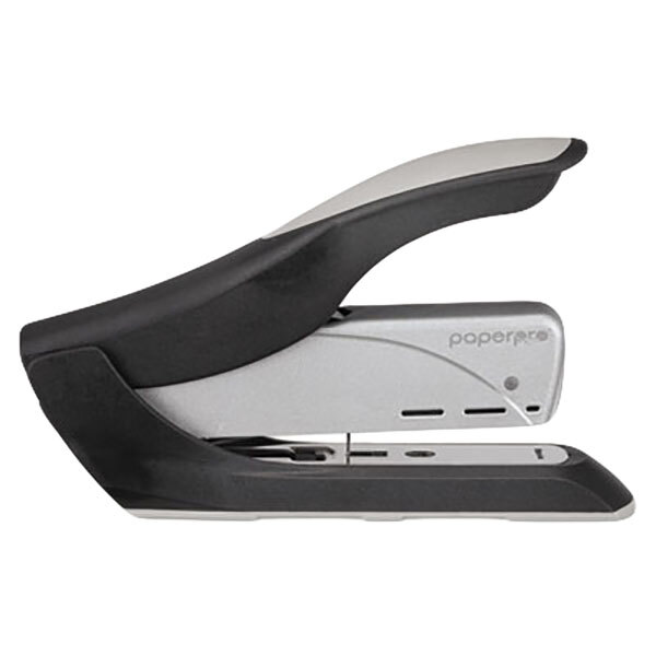 PaperPro 1210 inHANCE+ 65 Sheet Black and Silver HeavyDuty Stapler