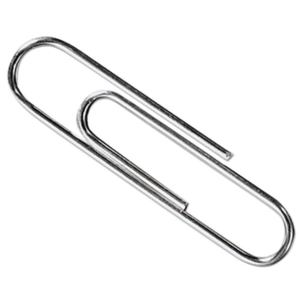 silver paper clips