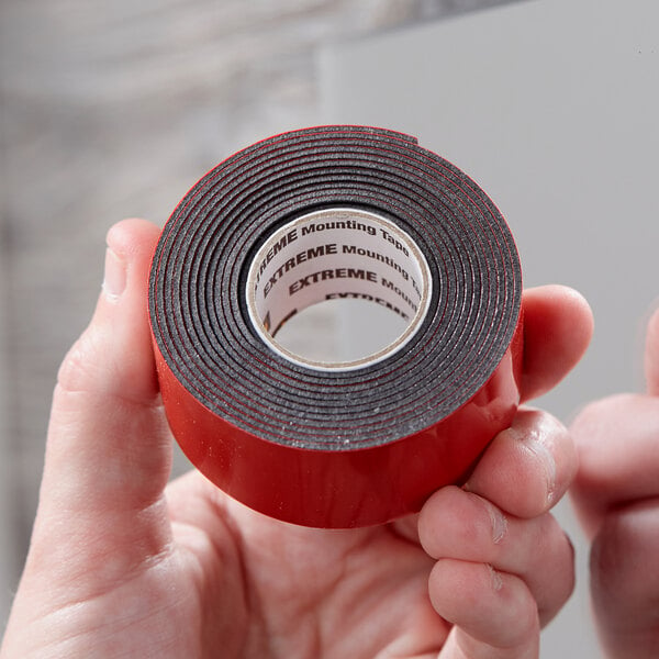 Red Scotch 414P Extreme Strong Mounting Tape 1" x 60" 