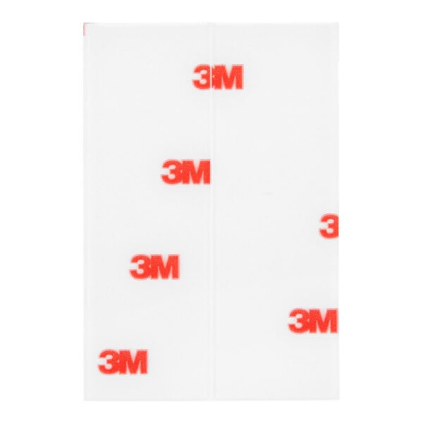 A pack of 3M Scotch 1-inch by 3-inch clear mounting strips.