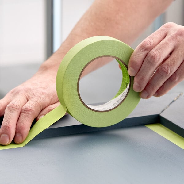 3M Scotch™ 1" x 60 Yards Green Masking Tape 2060-24A - 36/Case