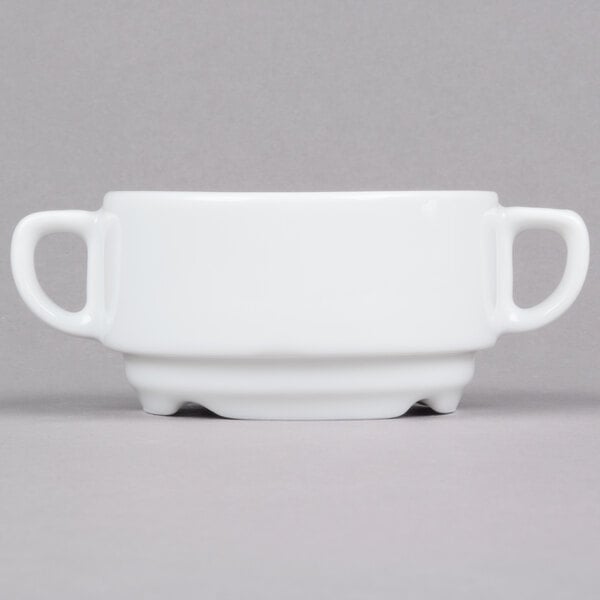 a white handle with a handle