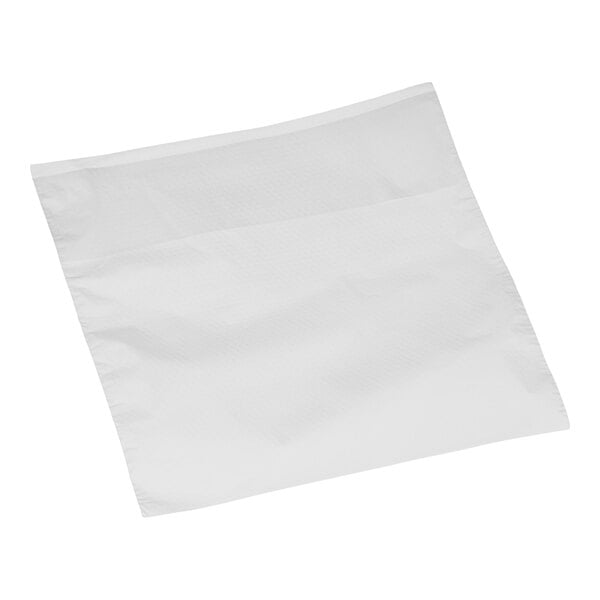 Choice 5 1/2" x 5 1/2" Unprinted Plastic Deli Saddle Bag with Flip Top - 2,000/Case