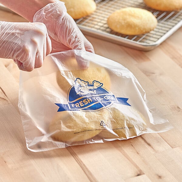 a close-up of a plastic bag