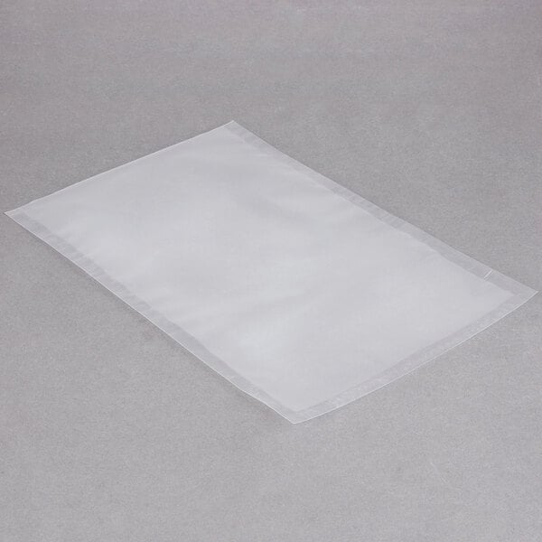 A package of ARY VacMaster Chamber Vacuum Packaging Pouches on a gray surface.