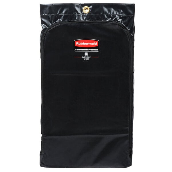 black vinyl bag