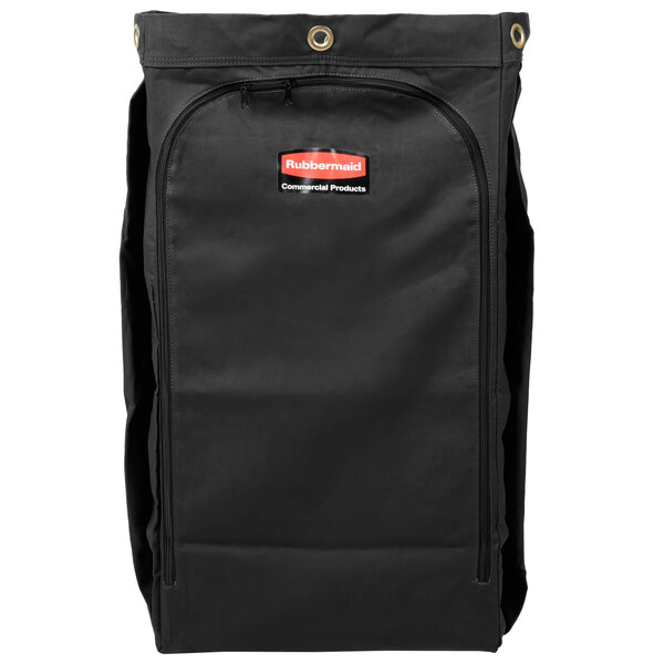 Rubbermaid Commercial Executive Series High Capacity Cleaning Cart Bag 30 Gallon Black 1966888