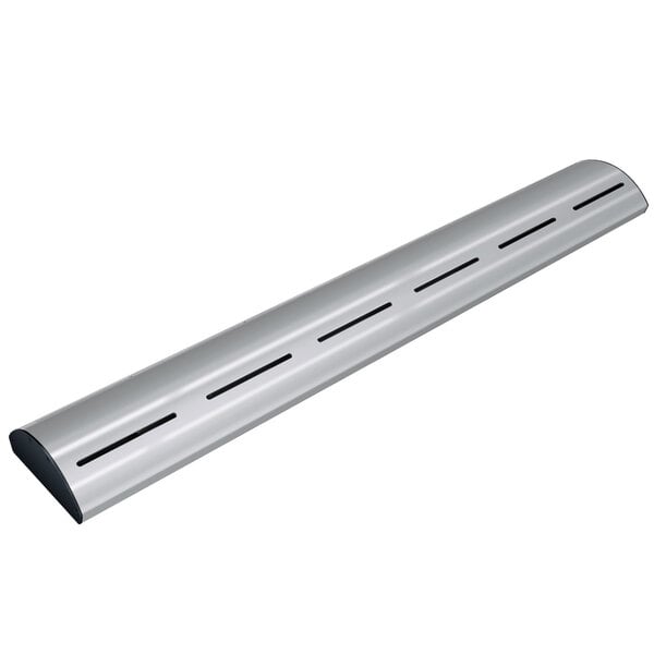 a close up of a metal tube