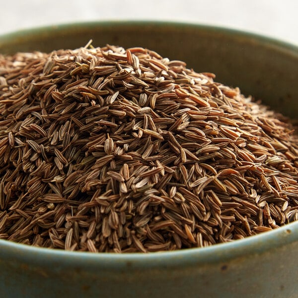 Caraway seeds in a bowl