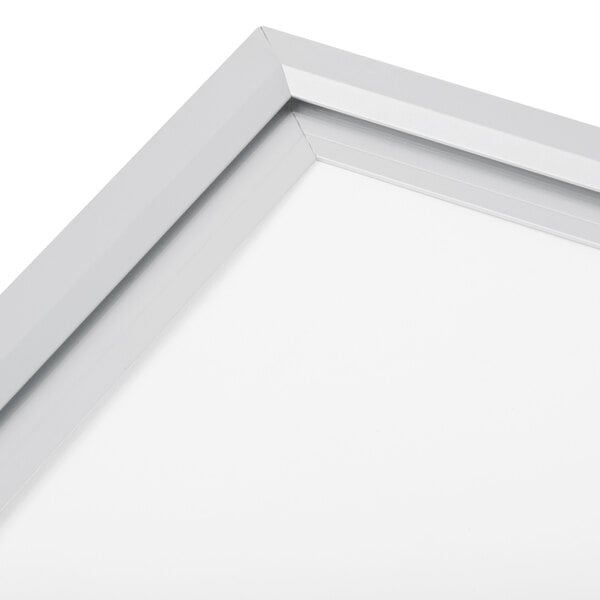 An Aarco aluminum slide frame with a white background.